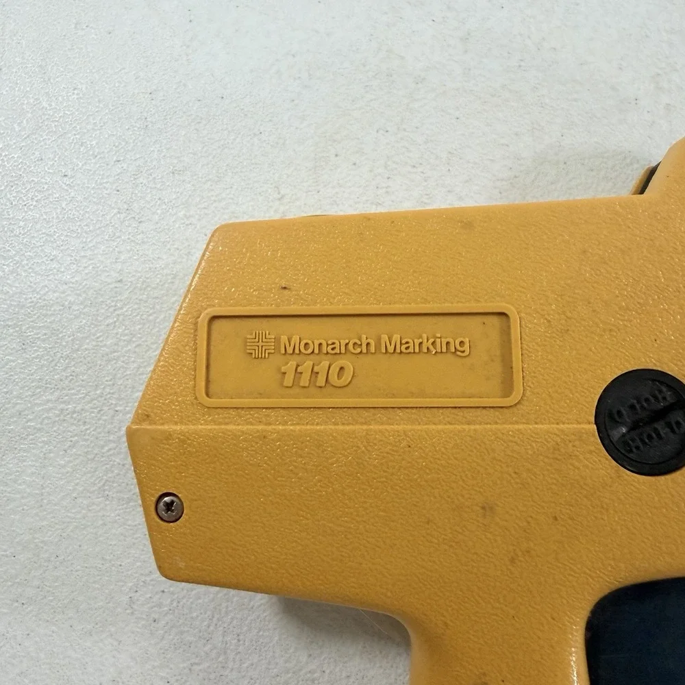 Vintage Monarch Marking 1110 Labeler Pricing Gun WORKS NEEDS NEW INK ROLL READ